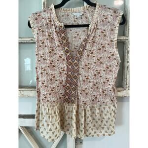 Lucky Brand size medium sleeveless top